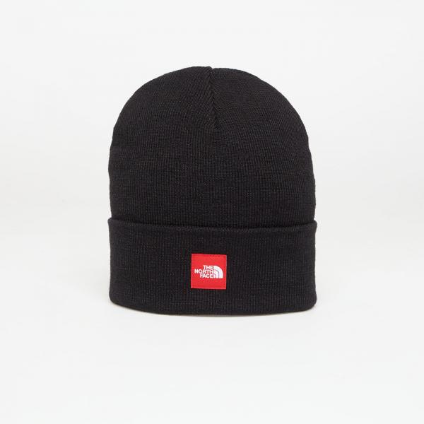 Čepice The North Face TNF Red Box Beanie TNF Black Universal