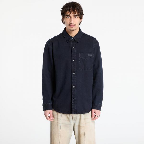 Košile Calvin Klein Jeans Blue Black Stone 90S Shirt Blue XL