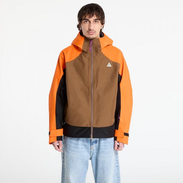 Bunda Nike ACG "Mystery Lights" Snow Jacket Safety Orange/ Mosswood Brown/ Black/ Black M