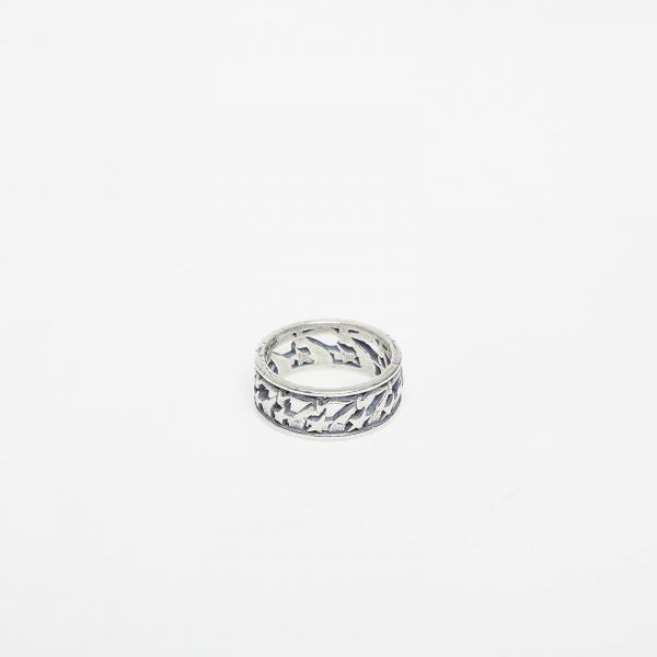 Prsten TwoJeys 777 Stars Bubble Ring Silver 64 mm