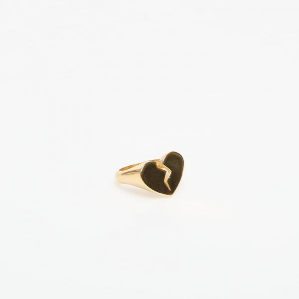 Prsten TwoJeys Broken Heart Ring Gold 60 mm