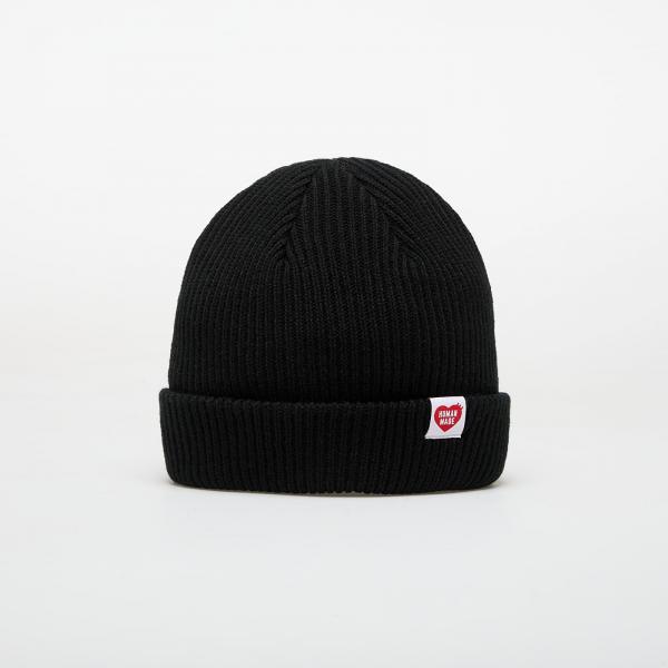 Čepice HUMAN MADE Classic Beanie Black Universal