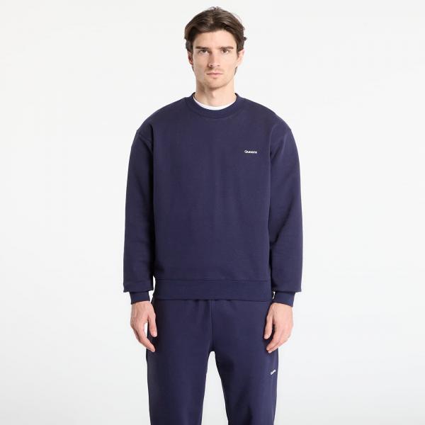 Mikina Queens Men's Sweats Essential Crewneck Navy XXXL