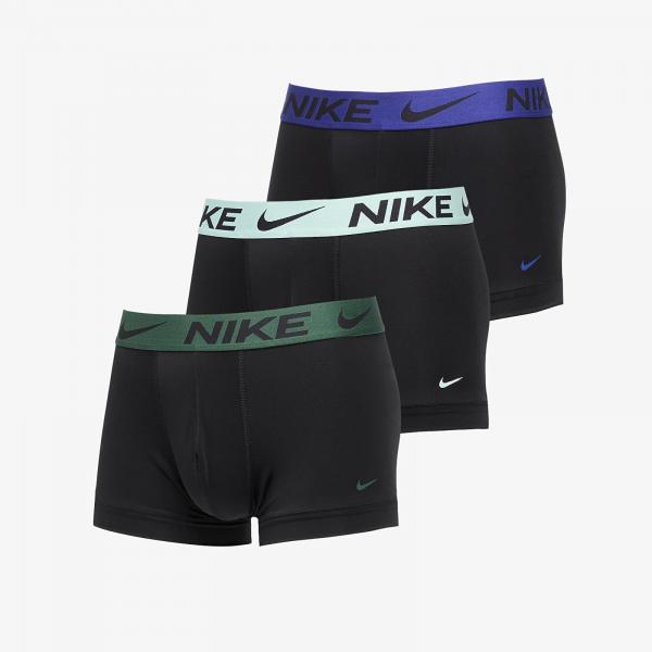 Boxerky Nike Dri-FIT Essential Micro Trunk 3-Pack Black XL
