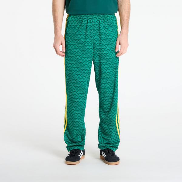 Tepláky adidas Firebird Loose Monogram Track Tracksuit Bottoms Collegiate Green M