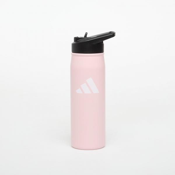 adidas Metal Water Bottle Straw 0.6 Liter Sandy Pink/ Black Universal