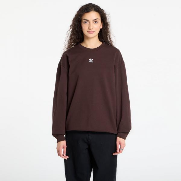 Mikina adidas Essentials Oversized French Terry Sweatshirt Aurora Coffee L
