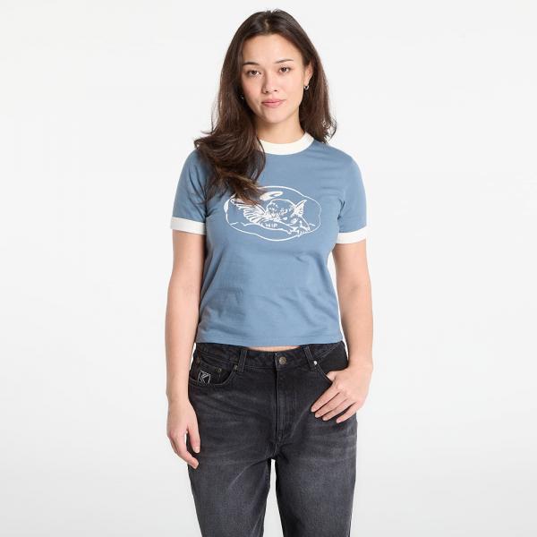 Tričko Carhartt WIP W' S/S Reminiscing Ringer T-Shirt Velvet Blue S