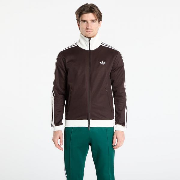 Mikina adidas Classic Track Top Aurora Coffee/ Off White S