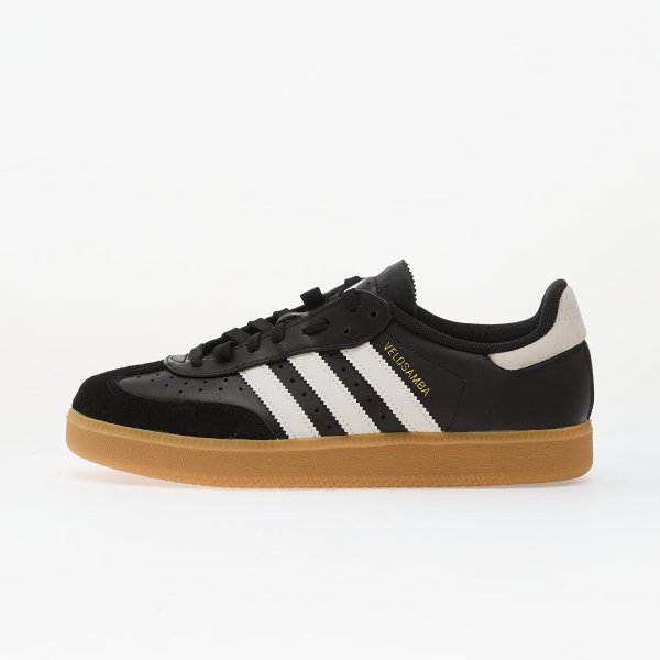 Tenisky adidas Velosamba Leather Core Black/ Ftwr White/ Gold Met. EUR 36 2/3