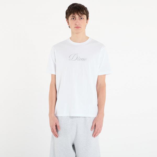 Tričko DIME Cursive T-Shirt UNISEX White XL