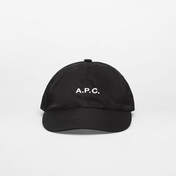 Kšiltovka A.P.C. Charlie Cap Black 58