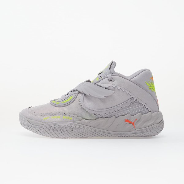 Tenisky Puma MB.05 Metallic Vibrant Silver-Yellow Alert-Glowing Red EUR 44
