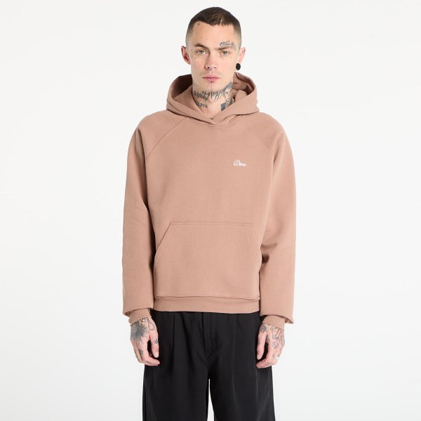 Mikina DIME Cursive Small Logo Hoodie UNISEX Sepia L