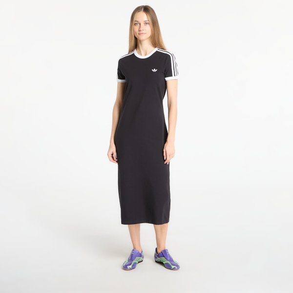 Šaty adidas 3 Stripes Dress (Slim) Black/ White S