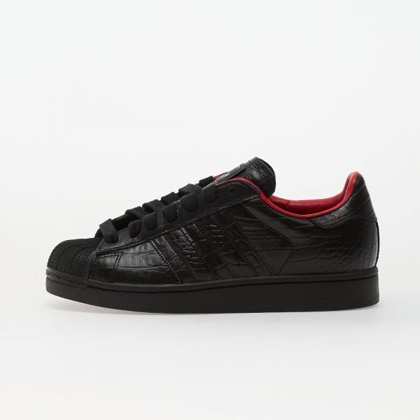 Tenisky adidas Superstar II Core Black/ Core Black/ Better Scarlet EUR 37 1/3