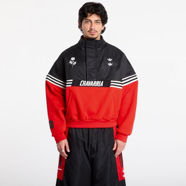 Mikina adidas Chavarria Gomez Sweatshirt Top Black/ Red S