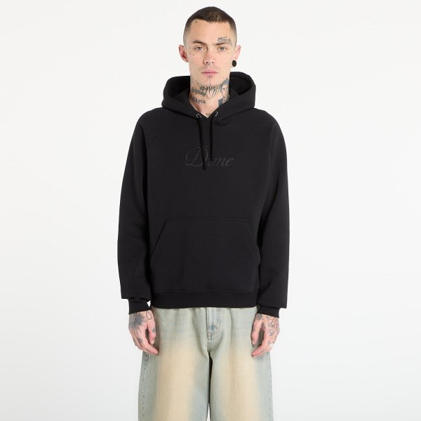 Mikina DIME Cursive Hoodie UNISEX Black L
