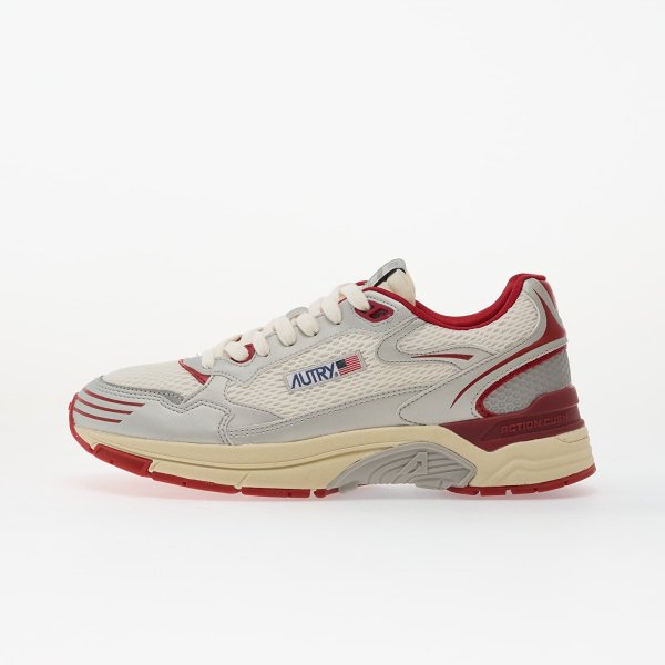 Tenisky Autry Hyperway Low Wom Mesh/ Mir Silv/ Red EUR 36
