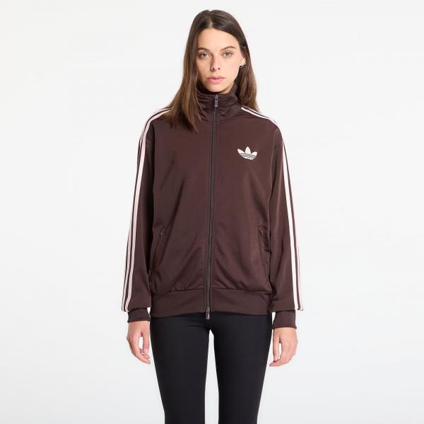 Mikina adidas Firebird Track Top Loose Aurora Coffee/ Sandy Pink M