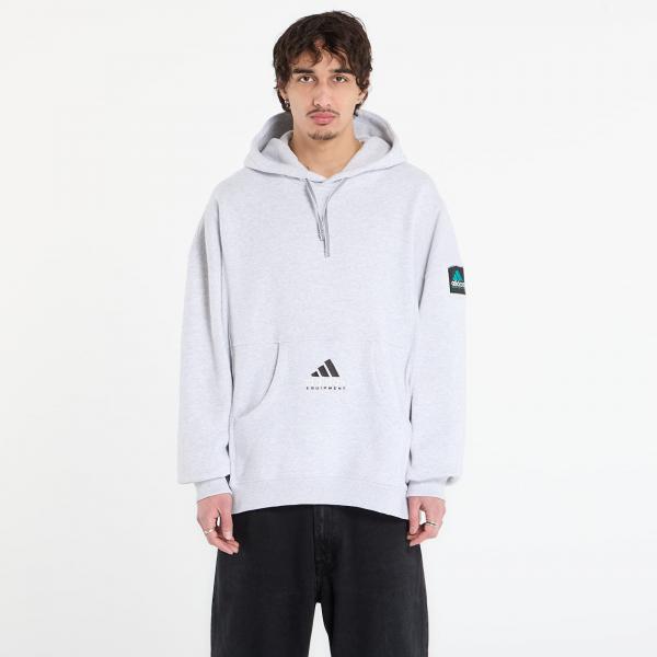 Mikina adidas Equipment Hoodie Light Grey Heather S