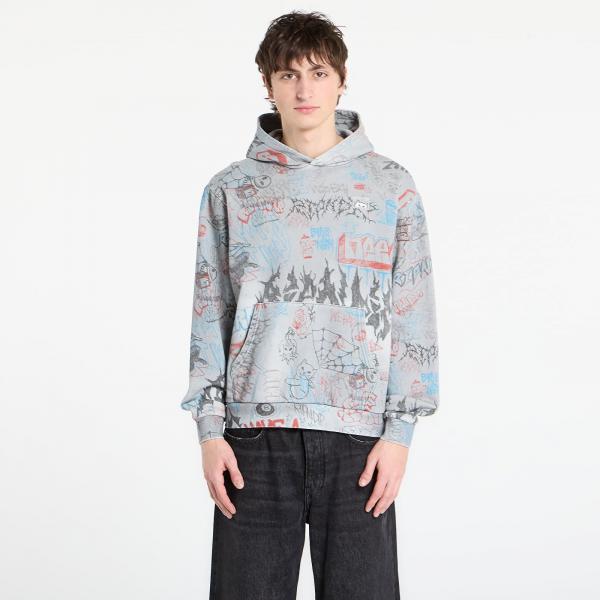 Mikina RIPNDIP Marker Hoodie Sage Grey Vintage Wash L