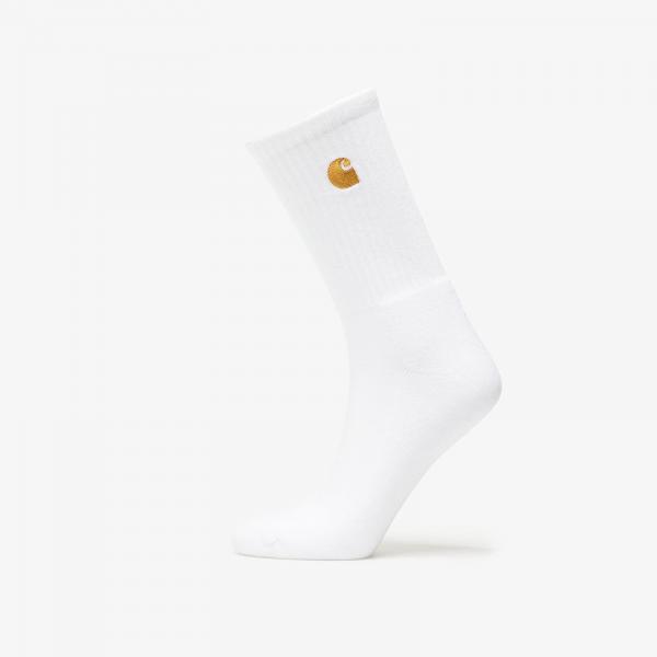 Ponožky Carhartt WIP Chase Socks White/ Gold Universal