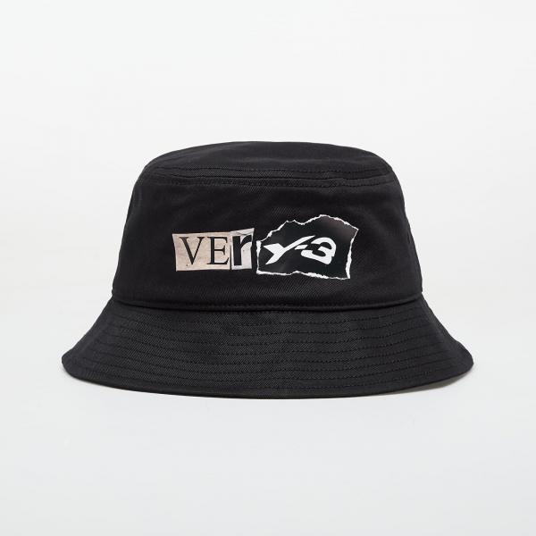 Klobouk Y-3 Graphic Bucket Hat Black OSFL