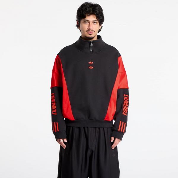 Mikina adidas x Willy Chavarria Watsonville Track Top Black/ Red XL