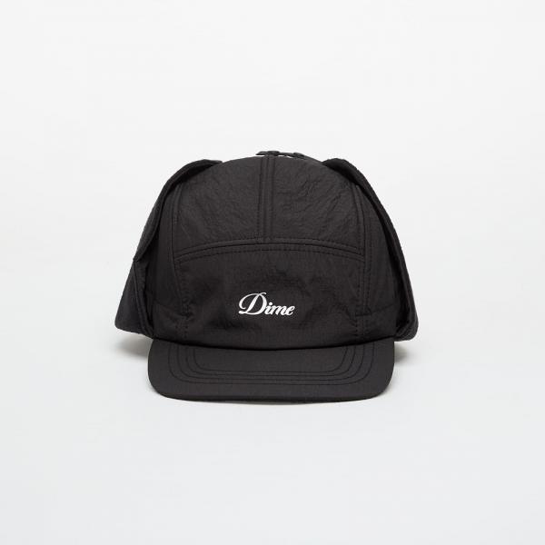 Kšiltovka DIME Cursive Earflap Cap Black Universal