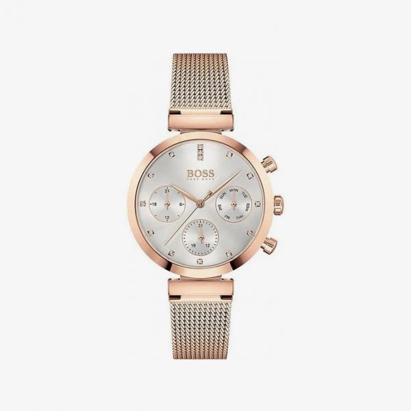 Hodinky Hugo Boss Wrist Watch Flawless 1502553 Rose Gold Universal
