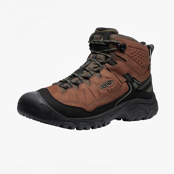 Tenisky KEEN Targhee Iv Mid Wp Bison/ Black EUR 44.5