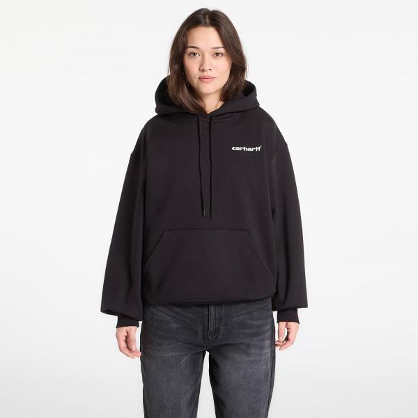 Mikina Carhartt WIP Hooded Caps Sweat UNISEX Black M