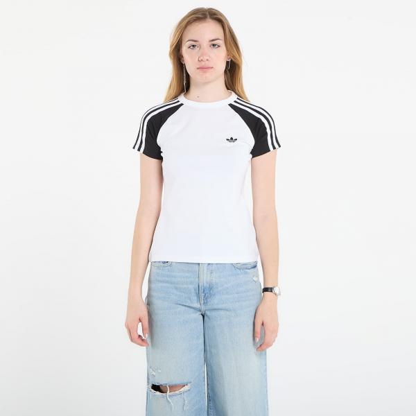 Tričko adidas Sst T-Shirt White/ Black/ White L