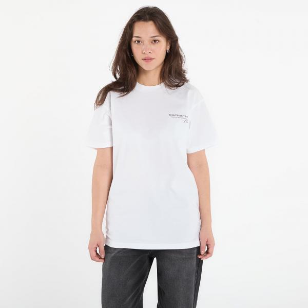 Tričko Carhartt WIP S/S Garble T-Shirt UNISEX White XS