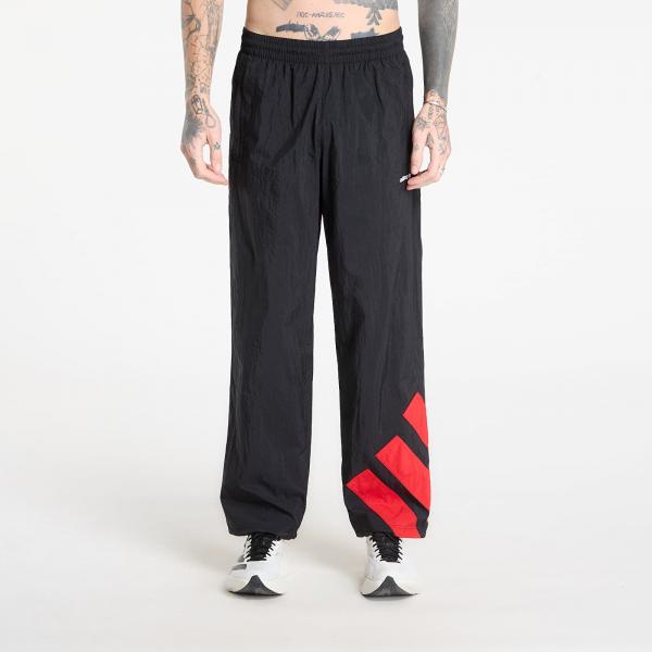 Tepláky adidas Adicolor Blocked Tracksuit Bottoms Black/ Better Scarlet S