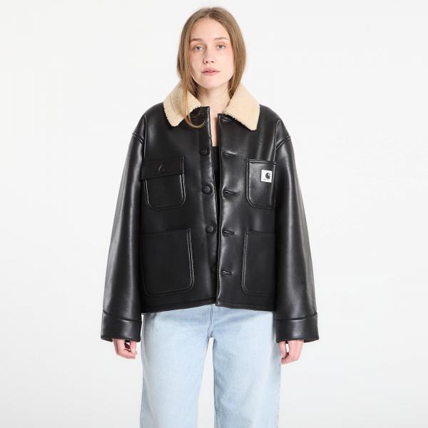 Bunda Carhartt WIP W' Shepton OG Michigan Coat Black/ Natural S