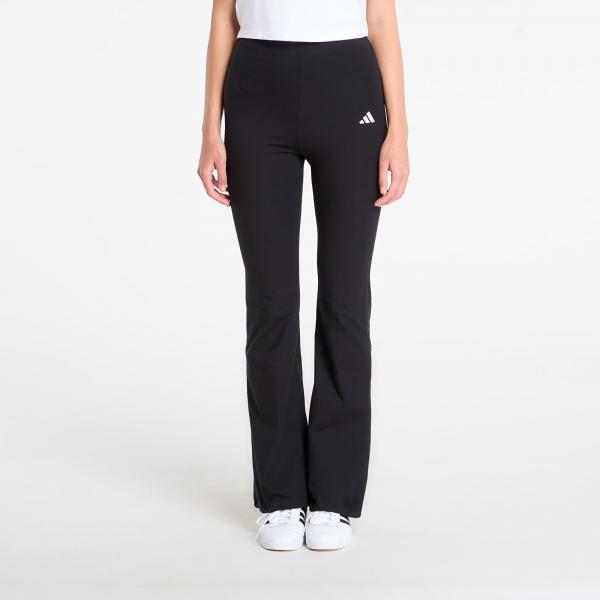 Legíny adidas Essentials Small Logo Flared Leggings Black/ White S