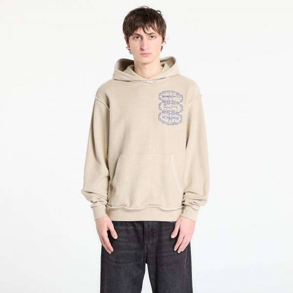 Mikina RIPNDIP Linked Up Reverse Stitched Hoodie Khaki M
