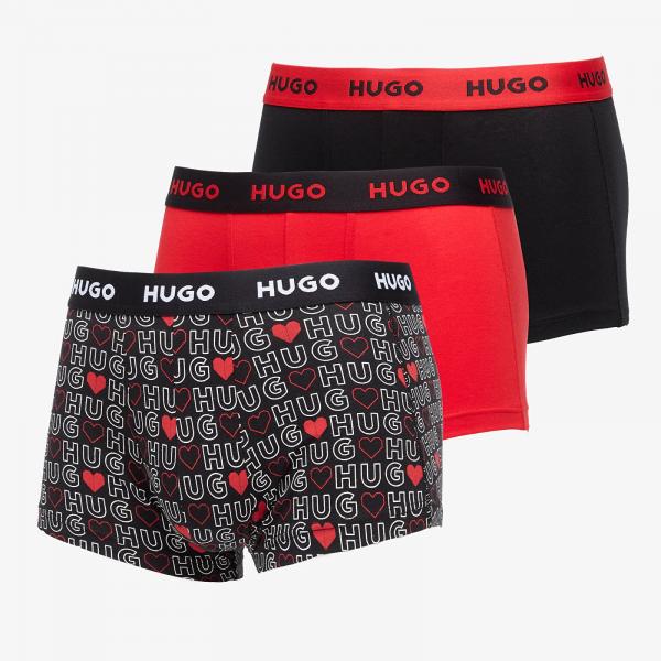 Boxerky Hugo Boss Trunk 3-Pack Design Multicolor S