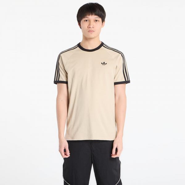 Tričko adidas 3-Stripes T-Shirt Stone Khaki L