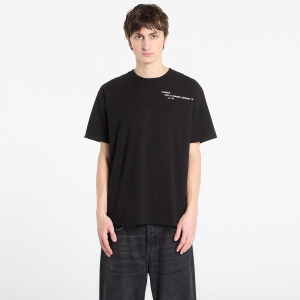 Tričko Carhartt WIP S/S Punched T-Shirt UNISEX Black XS