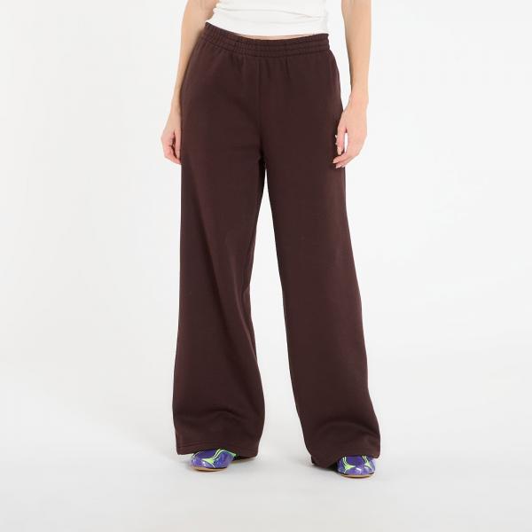 Kalhoty adidas Essentials Wide Leg Pant Fleece Aurora Coffee XS