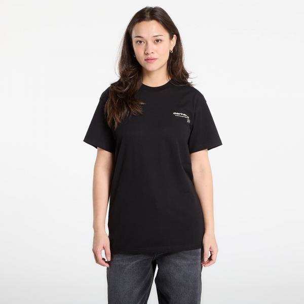 Tričko Carhartt WIP S/S Garble T-Shirt UNISEX Black S