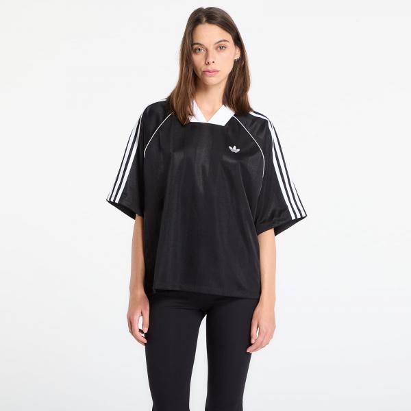 Tričko adidas 3S Jaquard Tee Black XS