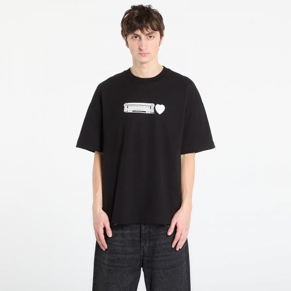 Tričko Carhartt WIP S/S Deconstructed Label T-Shirt UNISEX Black S