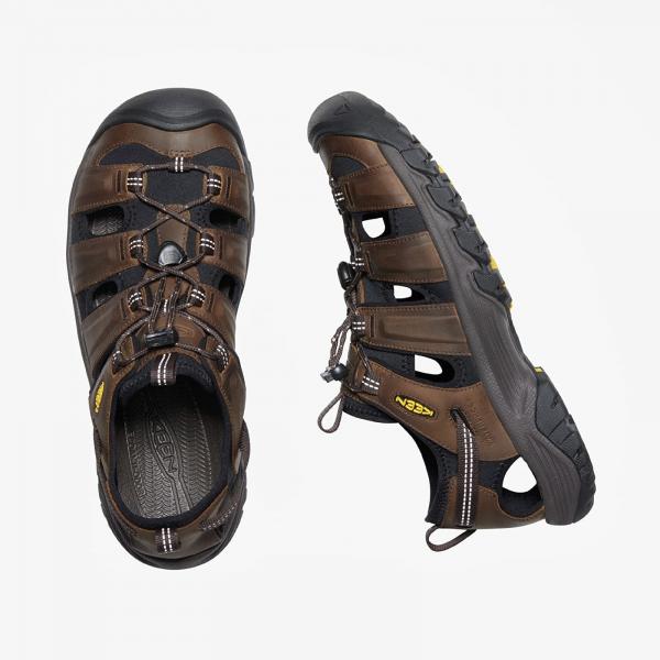 Tenisky KEEN Targhee Iii Sandal Bison/ Mulch EUR 43