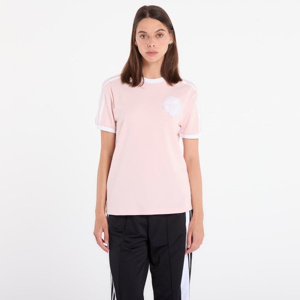 Tričko adidas Lace Branding Ss T-Shirt Sandy Pink S