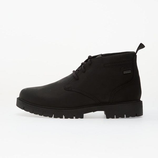Tenisky Clarks Berhill MidGTX Black WLined Lea EUR 45