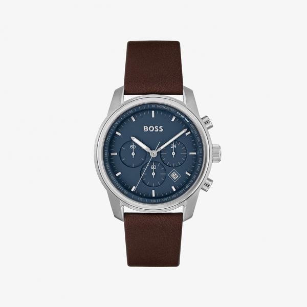 Hodinky Hugo Boss Wrist Watch Trace 1514002 Silver Universal